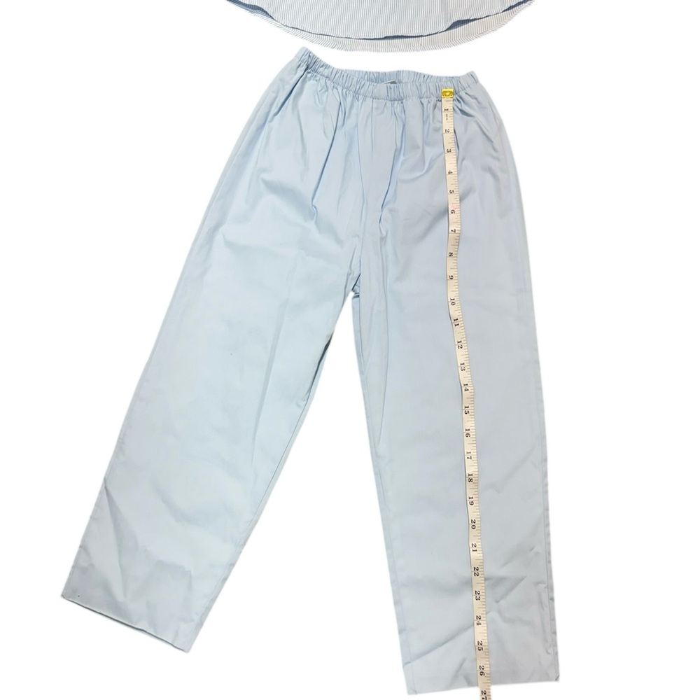 Edgehill Boys Blue Stripe Outfit Set Shirt Pants Easter Spring NWT Size 6 - Picture 5 of 11